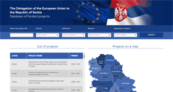 Desktop Screenshot of mapa.euinfo.rs